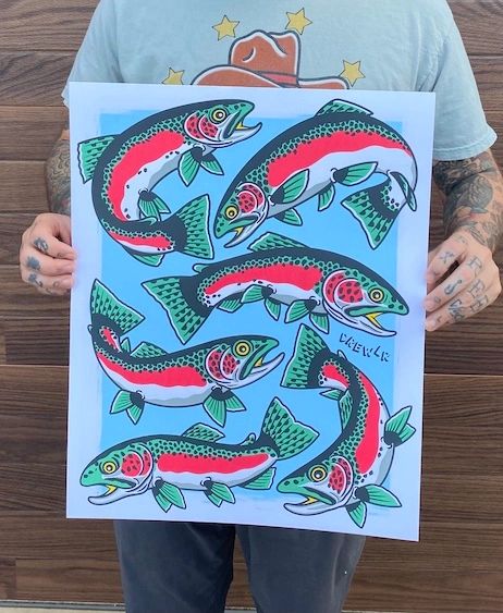 Repeating fish 